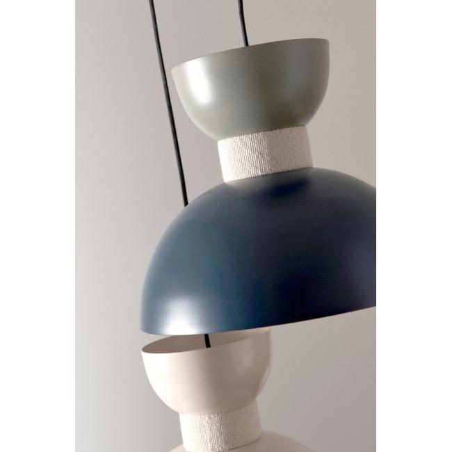 JABALPUR türkiz fém csillár