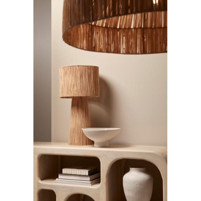 BAGAN barna természetes asztali lámpa