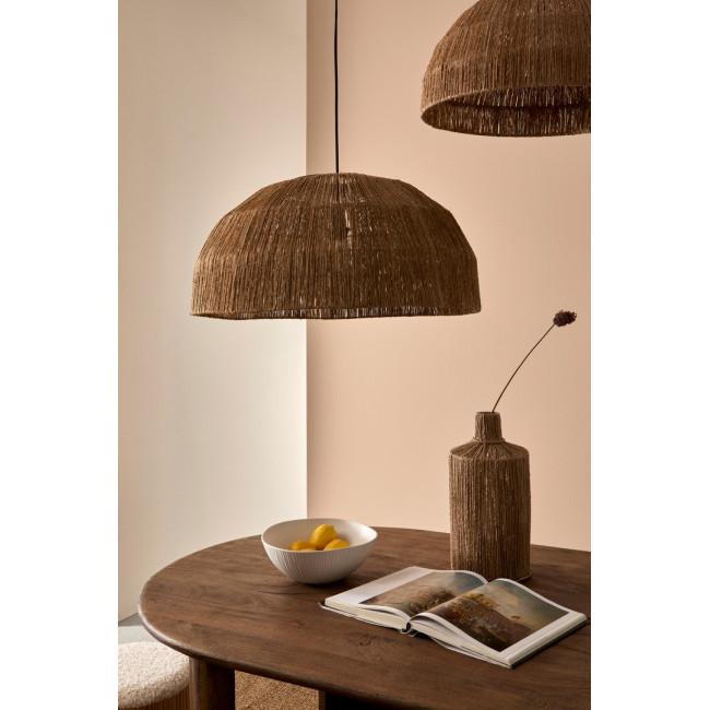 PHETRA taupe természetes függőlámpa