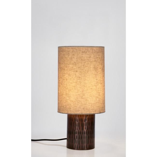 BIHAR bronz fém asztali lámpa