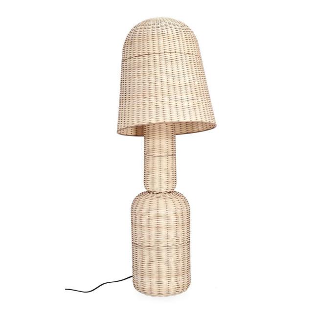 SIKKIM bézs rattan állólámpa