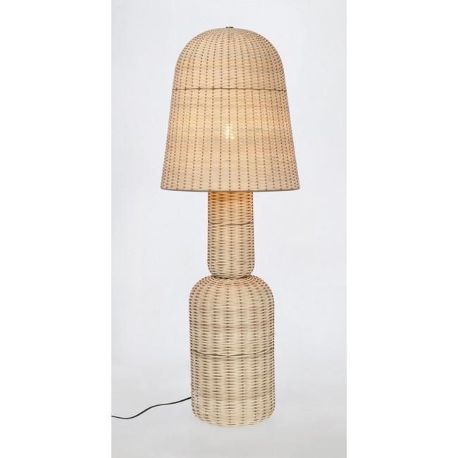 SIKKIM bézs rattan állólámpa