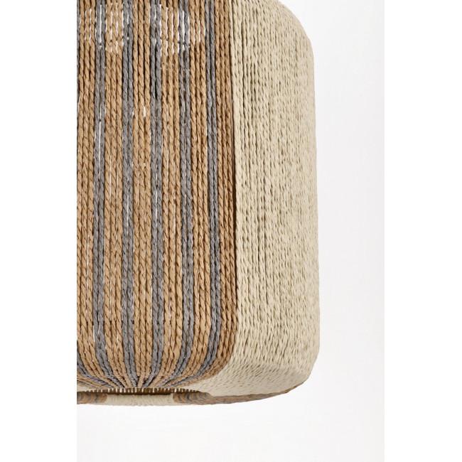 MALI taupe fém függőlámpa