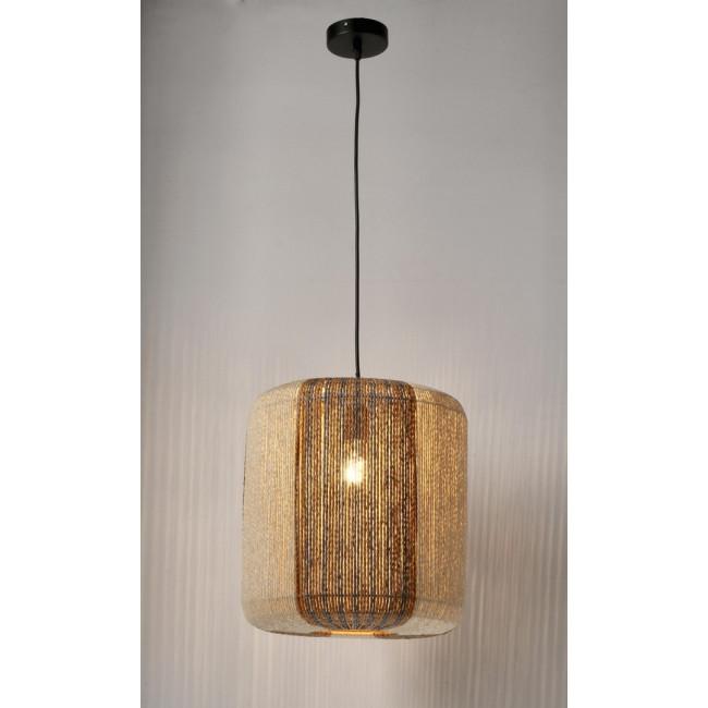 MALI taupe fém függőlámpa