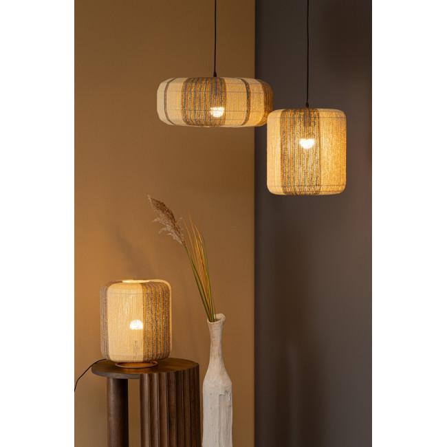 MALI taupe fém függőlámpa