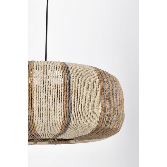 MALI taupe fém függőlámpa