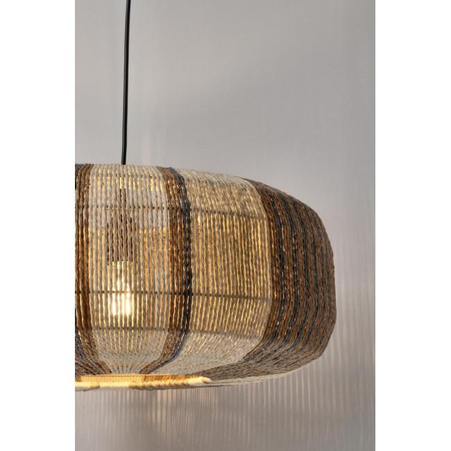 MALI taupe fém függőlámpa