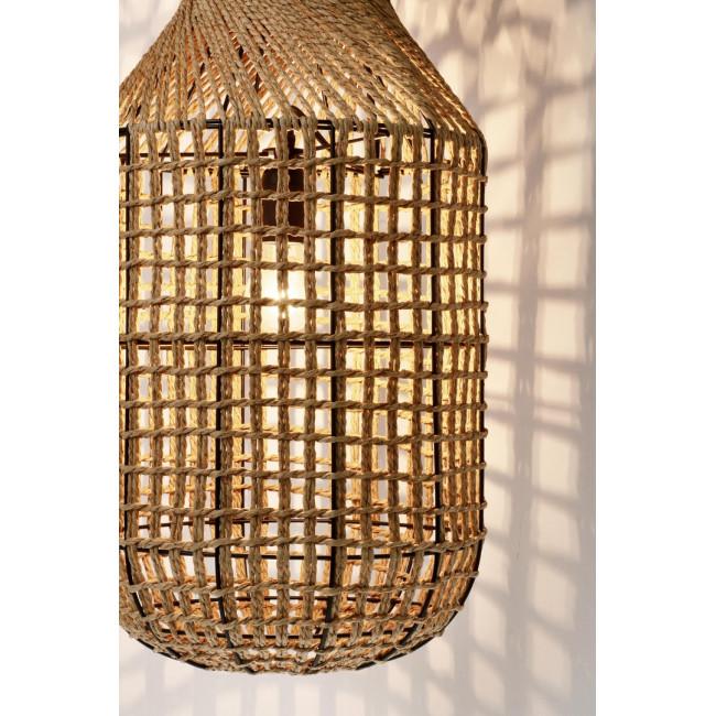 MALABO bézs fém függőlámpa