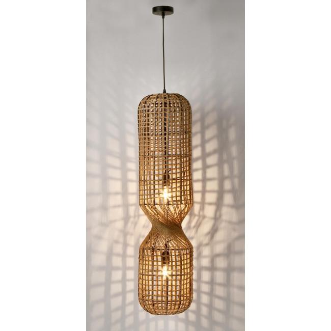 MALABO bézs fém függőlámpa