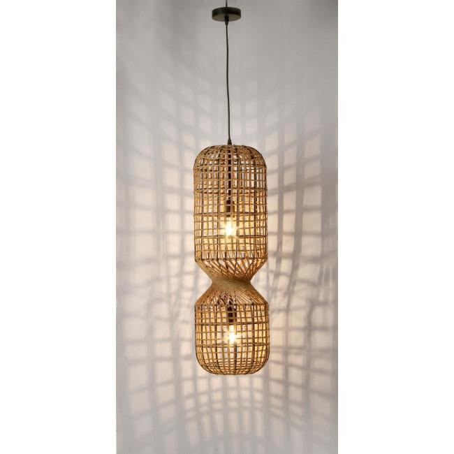 MALABO bézs fém függőlámpa