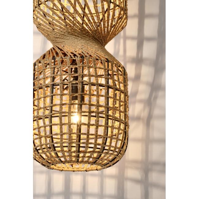 MALABO bézs fém függőlámpa