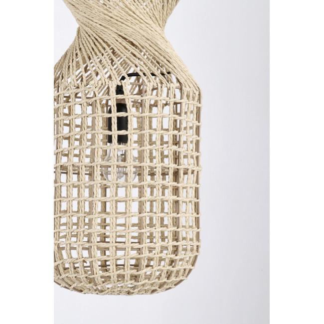 MALABO bézs fém függőlámpa