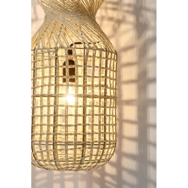 MALABO bézs fém függőlámpa