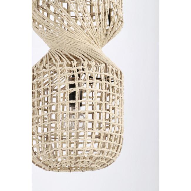 MALABO bézs fém függőlámpa