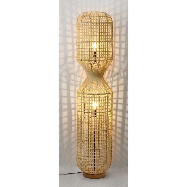 MALABO bézs fém állólámpa