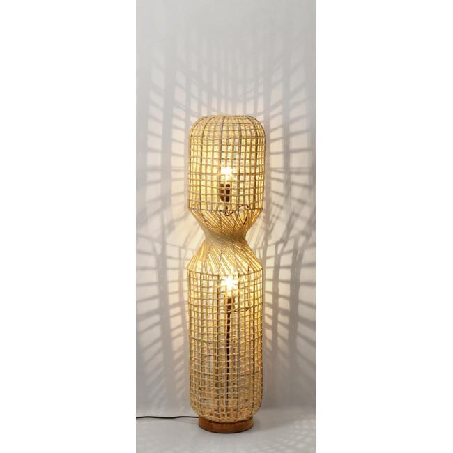 MALABO bézs fém állólámpa