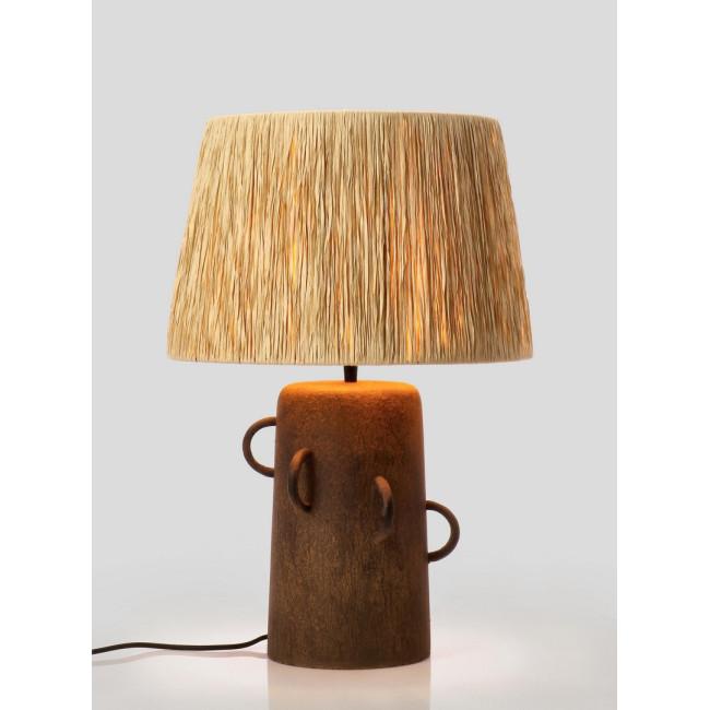 KEDAR bézs alumínium asztali lámpa