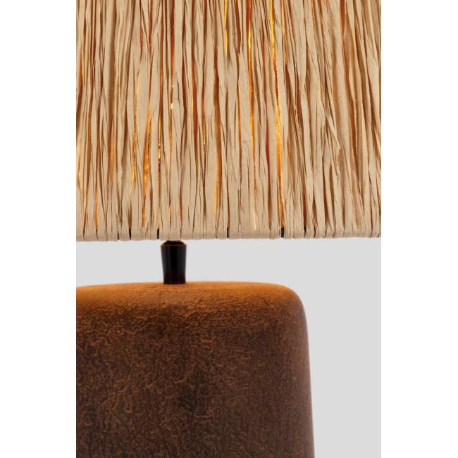 KEDAR bézs alumínium asztali lámpa