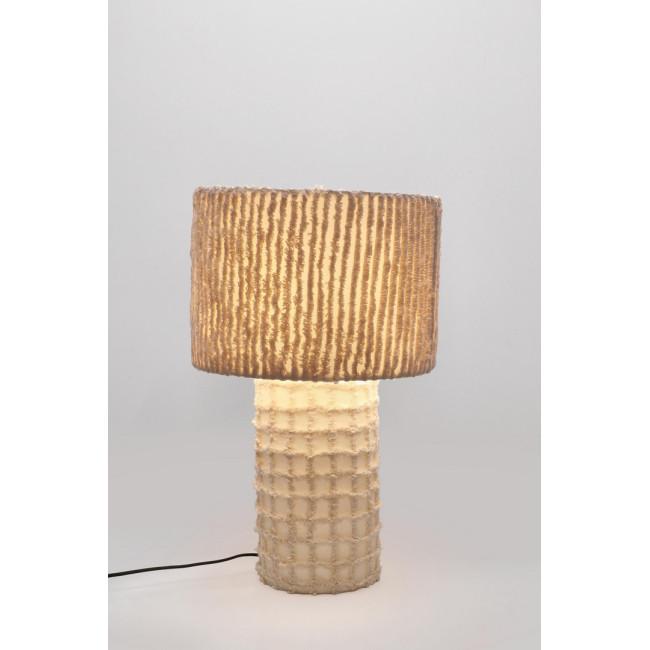 DEVANG bézs fém asztali lámpa