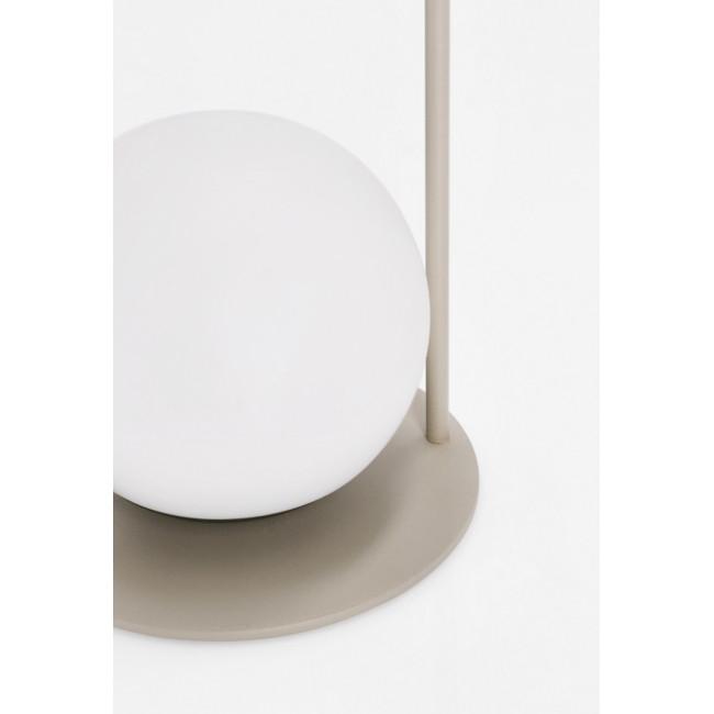 PANSY bézs fém asztali lámpa