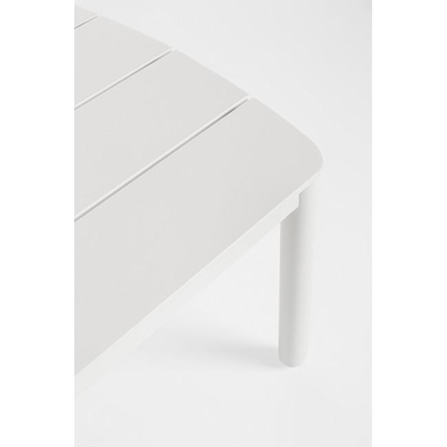 SIRIUS fehér alumínium kerti garnitúra