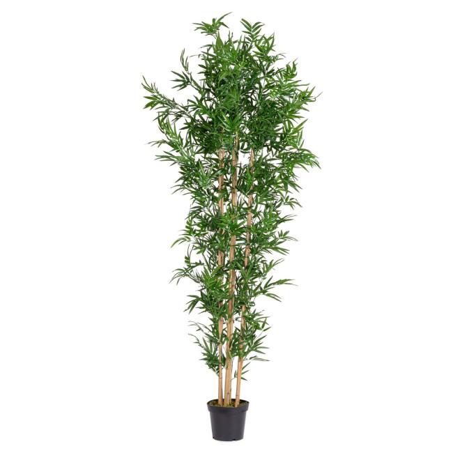 BAMBOO zöld műanyag művirág
