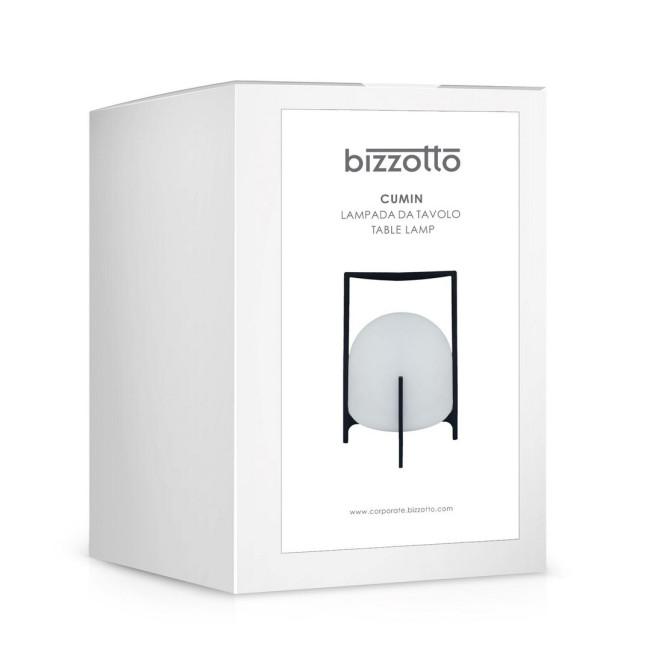 CUMIN fekete fém asztali lámpa