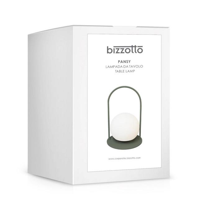 PANSY sárga fém asztali lámpa