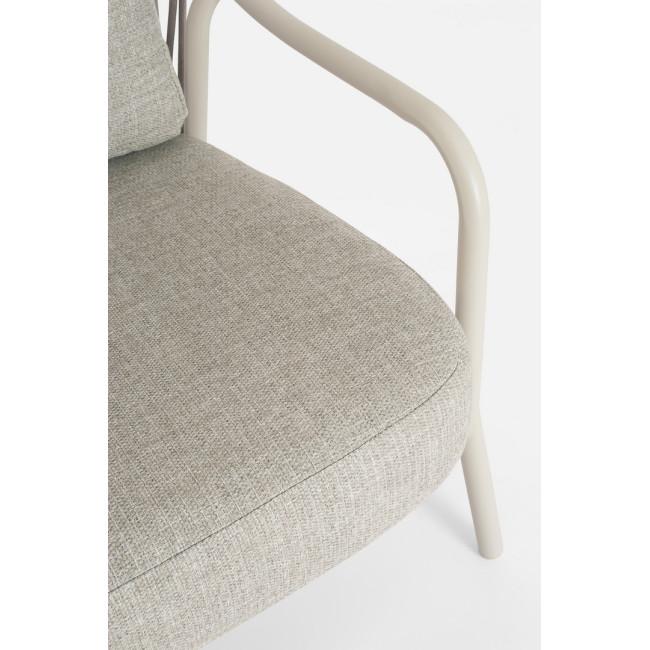 EDVIGE fehér alumínium kerti garnitúra