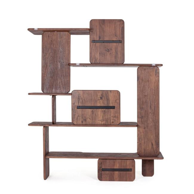 NAYANA piros akácfa könyvespolc