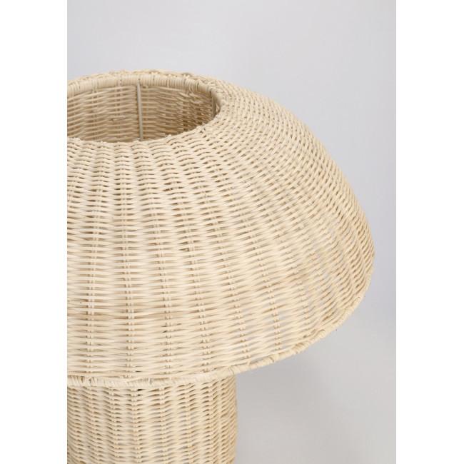 IRELE bézs rattan asztali lámpa