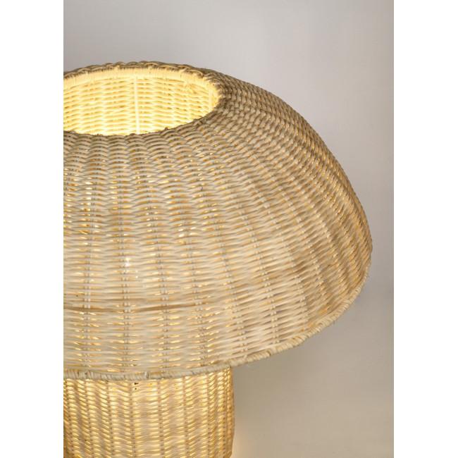 IRELE bézs rattan asztali lámpa