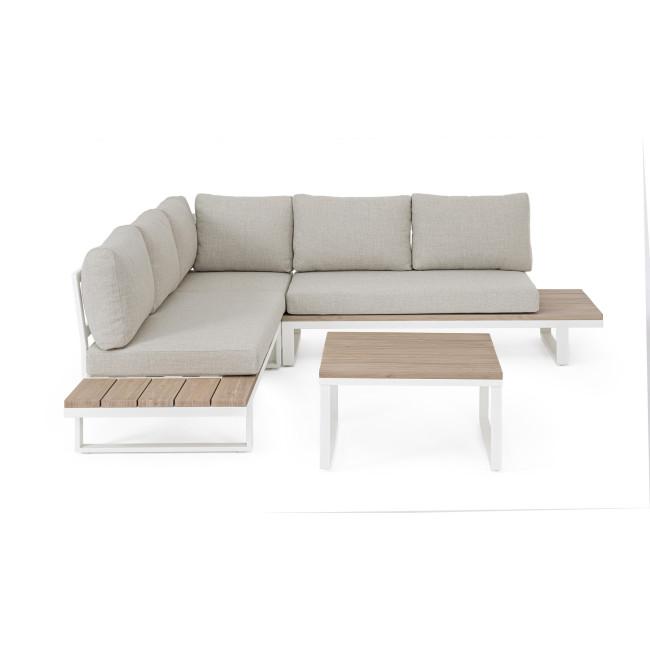 ZELMAR ezüst alumínium kerti garnitúra