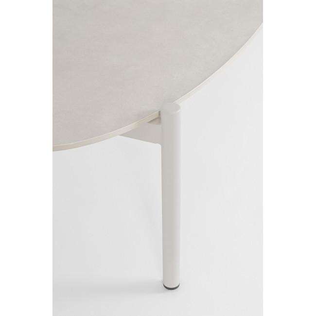 MIRAVET fehér alumínium kerti garnitúra