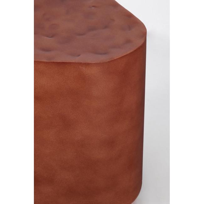 JASLEEN piros acél dohányzóasztal