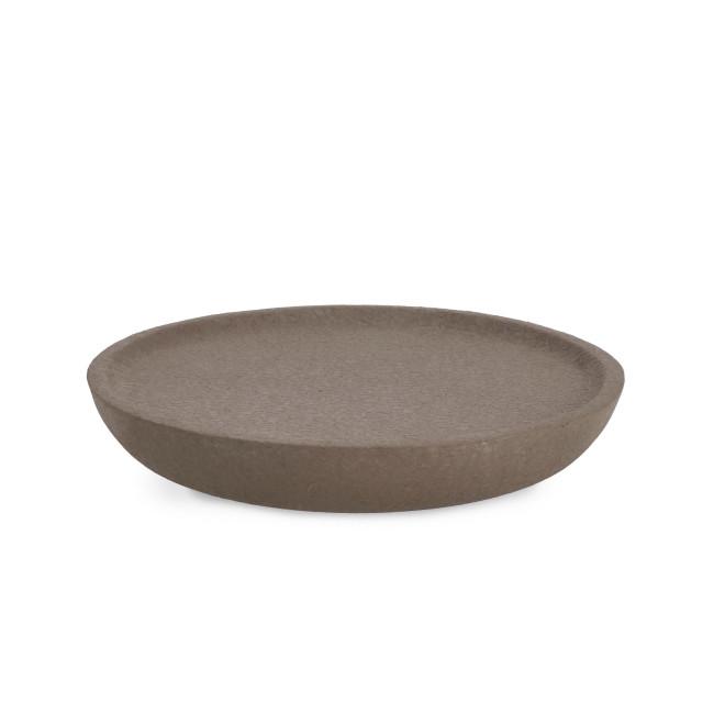 ALLIGATOR taupe acél tál