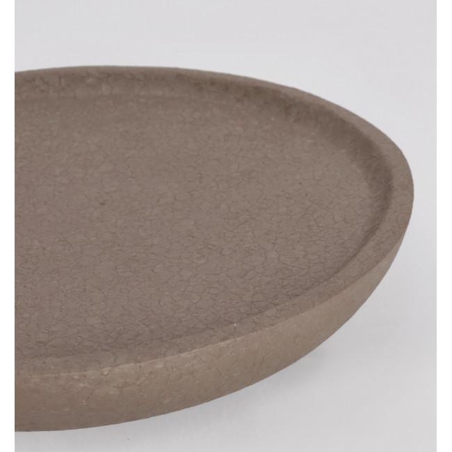 ALLIGATOR taupe acél tál
