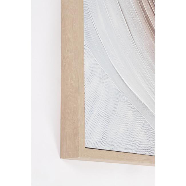 TEXTURE bézs vászon festmény