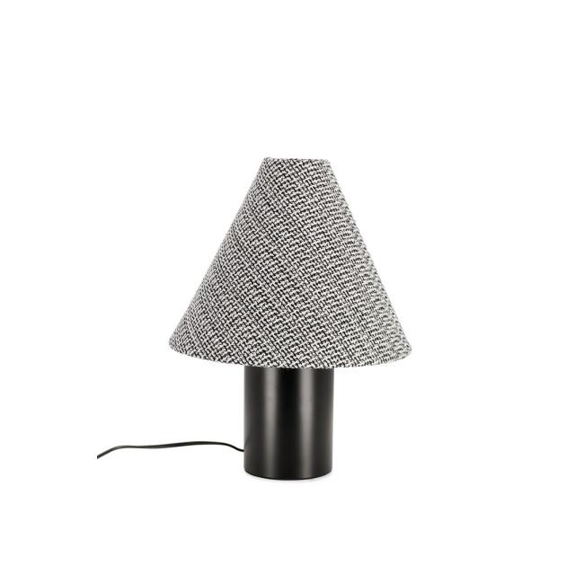 VARUNI ezüst fém asztali lámpa