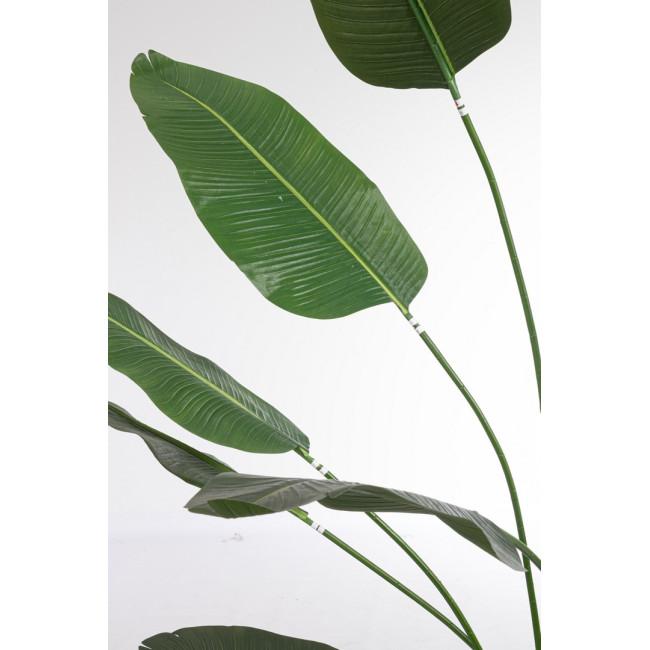 STRELITZIA zöld műanyag művirág