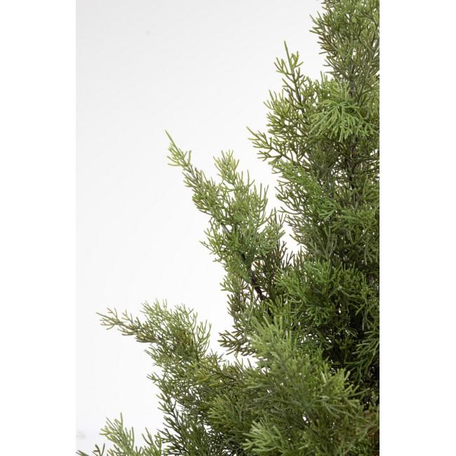 CYPRESS sárga műanyag művirág