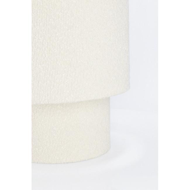 RADHA törtfehér buklé asztali lámpa