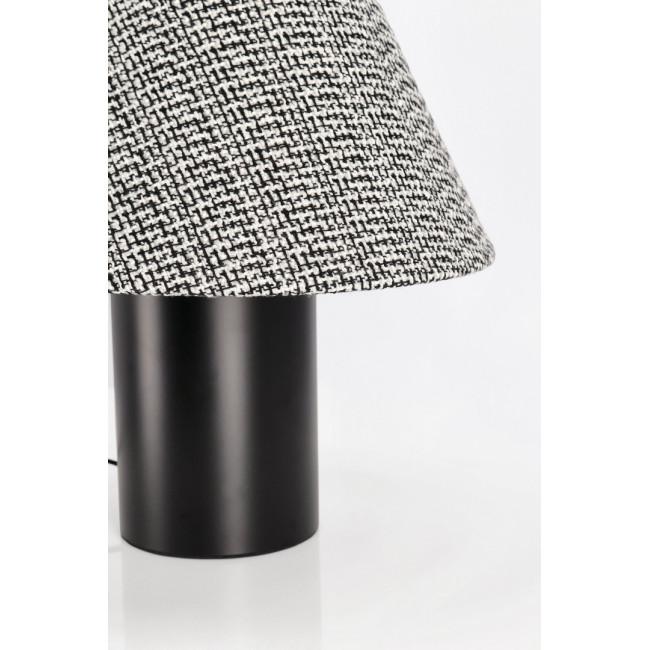 VARUNI ezüst fém asztali lámpa