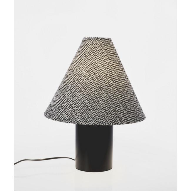 VARUNI ezüst fém asztali lámpa