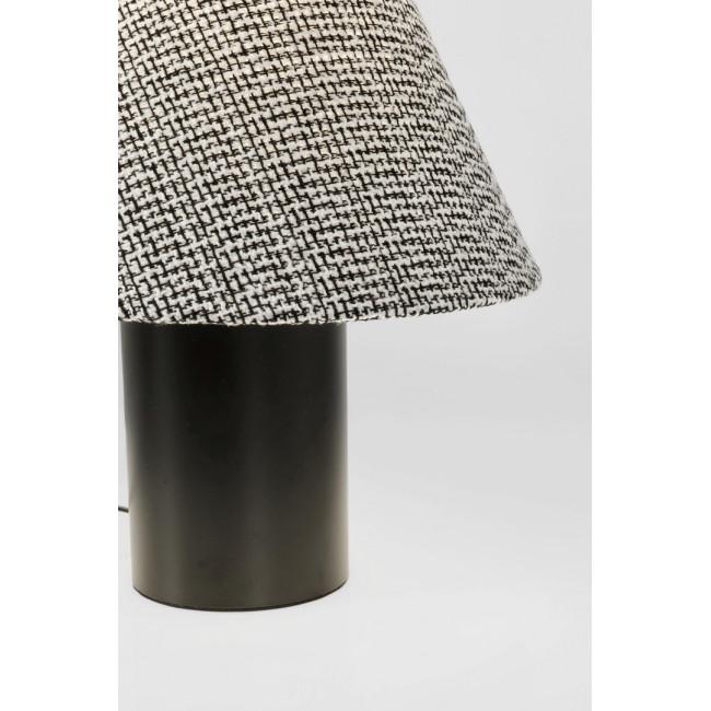 VARUNI ezüst fém asztali lámpa