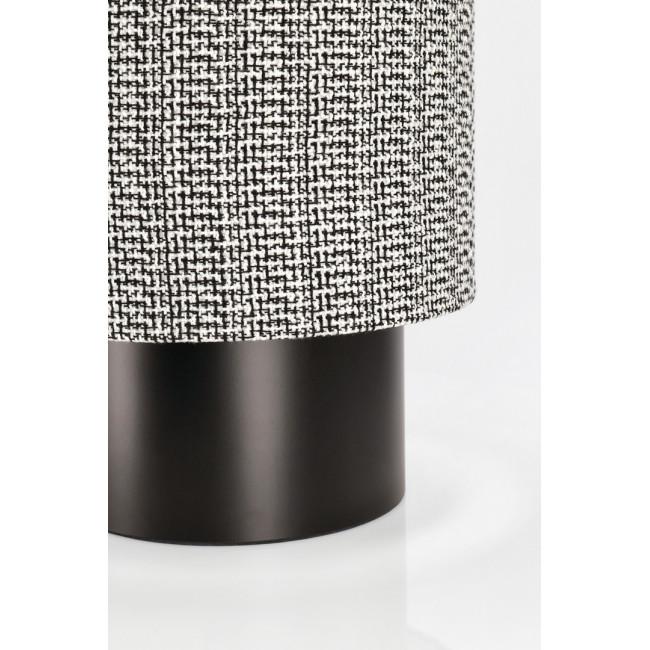 VARUNI ezüst fém asztali lámpa