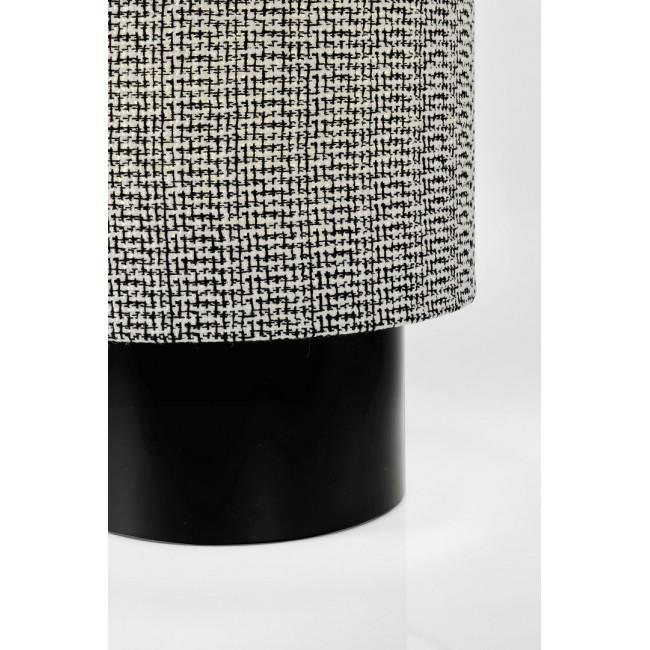 VARUNI ezüst fém asztali lámpa