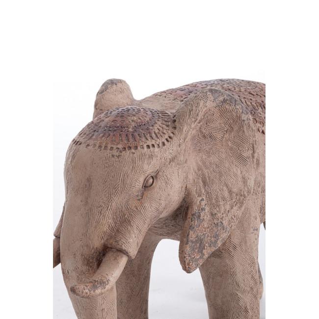 ELEPHANT taupe magnézia dísztárgy