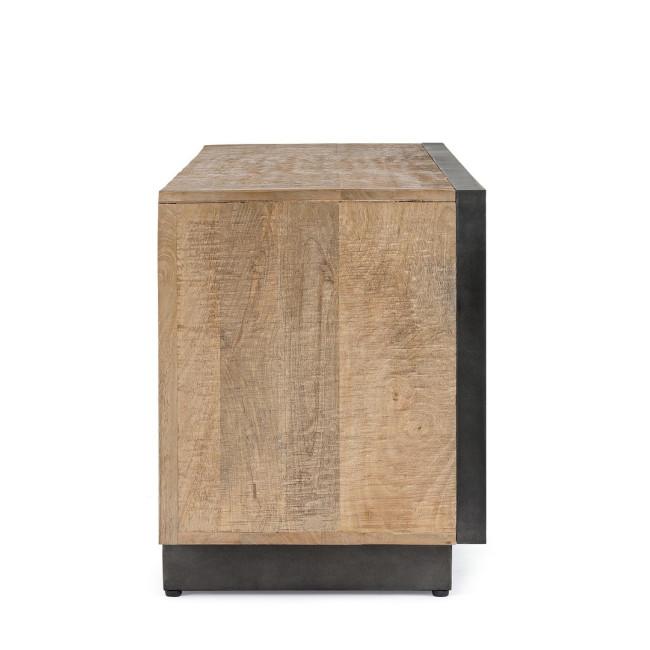 HAROLD taupe mangófa tv szekrény