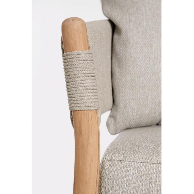 GARITA ezüst tikfa fotel